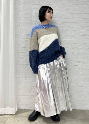 ウソ！ 値下げなの！？【ViS】配色がたまらなく可愛い♡「主役級ニット」