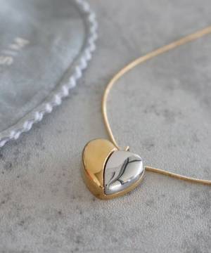 さりげない【ハート型】にきゅん♡ ワンポイントに欲しい！「ハート型ネックレス」