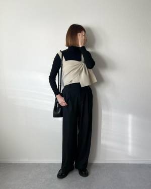 着回し力高ッ!!【ユニクロ】「今日何着よう？」の救世主♡「タートルネックセーター」