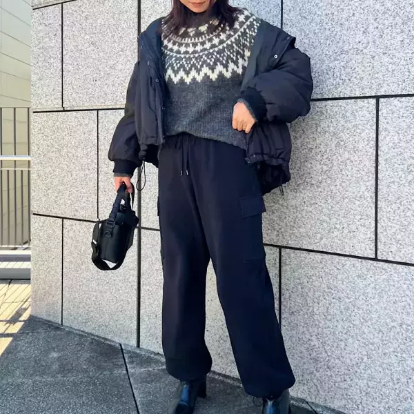 『着回し抜群！』春の先取りコーデにも使えちゃう♡【UNIQLO】でバズっているスウェットカーゴパンツ！