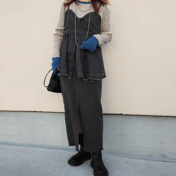 春に着たい♡【デニムセットアップ】