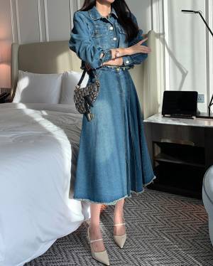 春に着たい♡【デニムセットアップ】