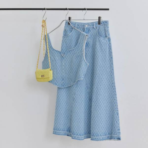 春に着たい♡【デニムセットアップ】