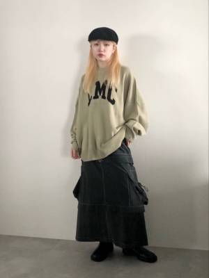 『即買い』させてーーッ！！【ALAND】韓国っぽさが可愛い♡「ロングスカート」