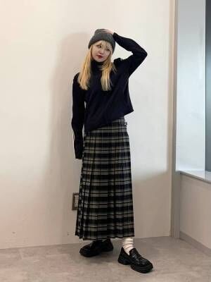 『即買い』させてーーッ！！【ALAND】韓国っぽさが可愛い♡「ロングスカート」