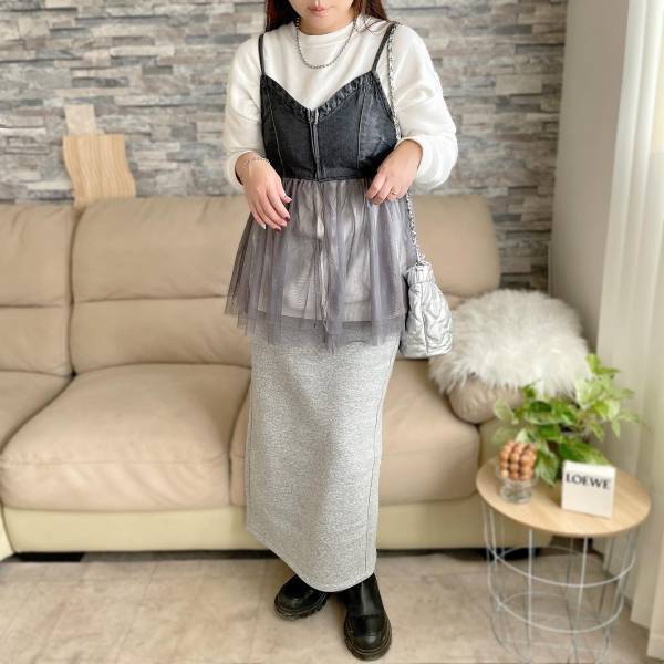 最強アイテム発見！！【GU】楽ちん＆可愛い♡「高見えスカート」