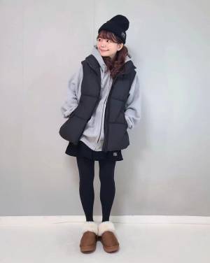 ブラックは「やっぱ使いやすい」「絶対買い」【GU】で大人気の”ヒートパデッド”アウター2選！