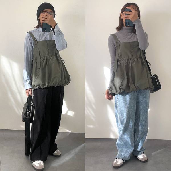 「瞬く間に完売となってしまった」ほど可愛い！【しまむら】【アベイル】の”ビスチェ”でコーデ組んだらヤバかった♡