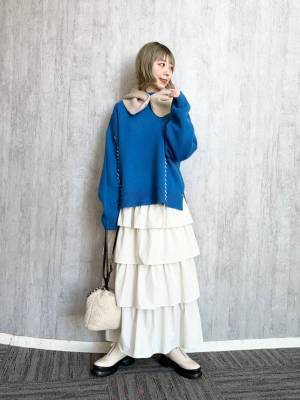 今すぐゲットすべき！【カラーニット】で冬コーデのマンネリ解消に♡