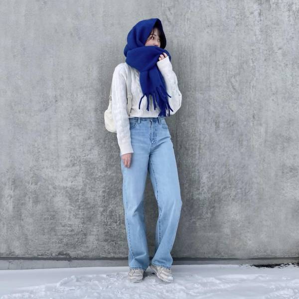 やっぱ【ユニクロ】がいい♡ 淡色も濃色も使い勝手◎「優秀デニム」