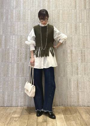 穿くだけでこなれ見え！！【ViS】一軍に指名したい♡「カーブデニム」