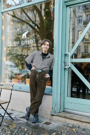 働く人の装い  inベルリン　FIVE ELEPHANT編