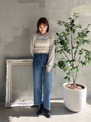 むしろコレがイイ♡ 年中着倒したい！ 万能【色落ちデニム】