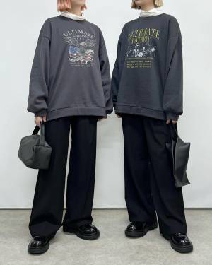 ニット飽きた（泣）→ 解決！【しまむら】今買って春まで着られる♡「スウェットトップス」