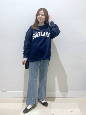 美シルエットが最高！！【グローバルワーク】大人カジュアルにピッタリ♡「フレアデニム」