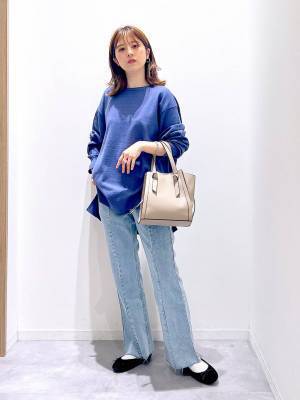 美シルエットが最高！！【グローバルワーク】大人カジュアルにピッタリ♡「フレアデニム」