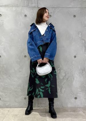 重宝間違いなし！！【ViS】1枚でもサマになる♡「リブニット」