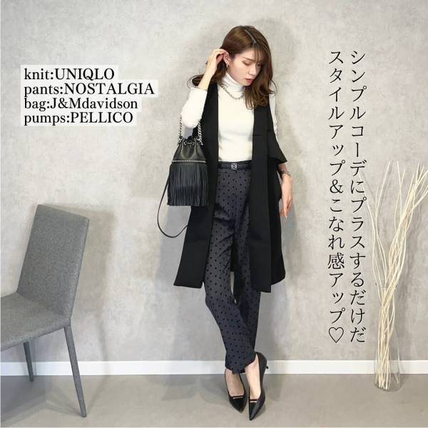 シンプル好きさん必見！これ「ほんまつい着てまう～♡」【ユニクロ】”タートルネックセーター”コーデ