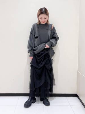 《即決、不回避でしょ♡》春も使えて大人可愛い！「ロングスカート」