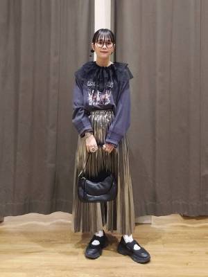 《即決、不回避でしょ♡》春も使えて大人可愛い！「ロングスカート」