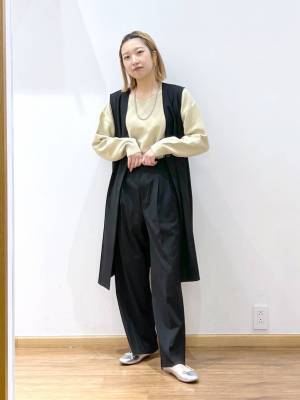 「1枚でオシャレ見え」って♡【グローバルワーク】カジュアルにもきれいめにも◎「万能ジレ」