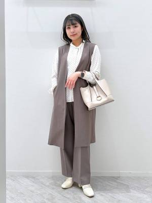 「1枚でオシャレ見え」って♡【グローバルワーク】カジュアルにもきれいめにも◎「万能ジレ」