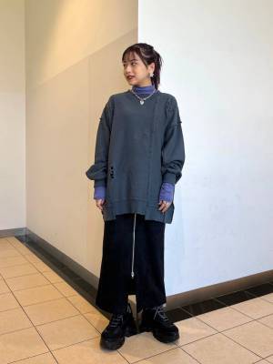 『個性派コーデ』には【リメイク風アイテム】を取り入れるのが今っぽオシャレ♡