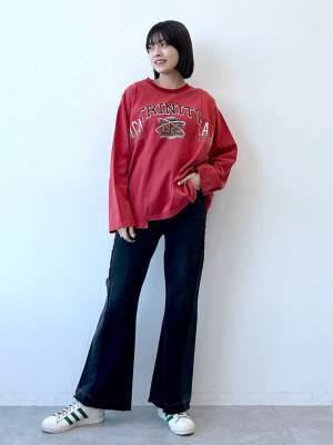 『個性派コーデ』には【リメイク風アイテム】を取り入れるのが今っぽオシャレ♡