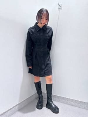 か、かんわいいぃぃ♡【FOREVER21】いろんな着こなしで楽しめる！「デニムワンピ」