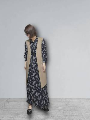 ＜一点投入で即こなれ感！！＞脱・マンネリしたい方に…♡【Re:EDIT】”ロングジレ”の着回し力がスゴーッ！