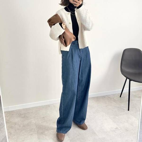 全身真似させてくださいッ！！【ユニクロ】シルエットも完璧♡「優秀ボトムス」