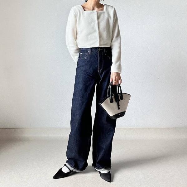 全身真似させてくださいッ！！【ユニクロ】シルエットも完璧♡「優秀ボトムス」