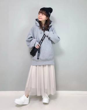 お願い！再販してくださいッ（泣）【GU】SNSでも大人気♡「チュールスカート」