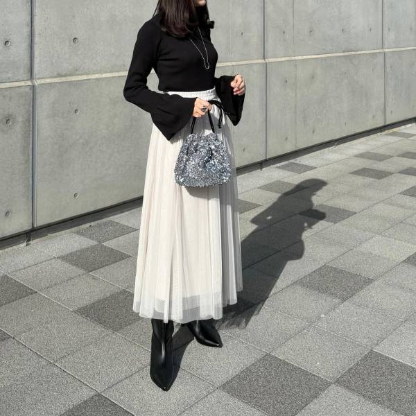 お願い！再販してくださいッ（泣）【GU】SNSでも大人気♡「チュールスカート」