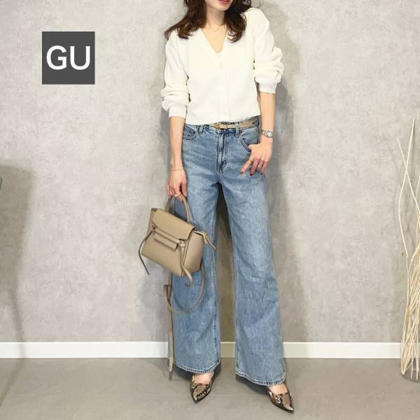 こんなの探してたーッ！！【GU】今から春先まで使える♡「きれいめカーデ」