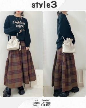 ＜ま・じ・で！！！！！！ オススメです♡＞【しまむら】「古着っぽくてオシャレ」な”チェックアイテム”