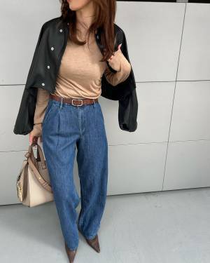 「神シルエット」なのに「ストレスフリー」！！【ユニクロ】”どタイプなボトムス”要チェック♡