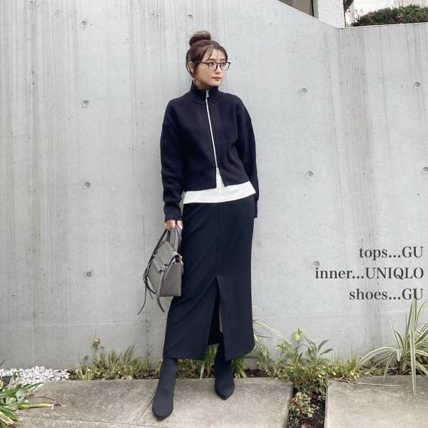 『こりゃ、最強シルエット』【GU】上品に盛れる♡「優秀ロングスカート」って？