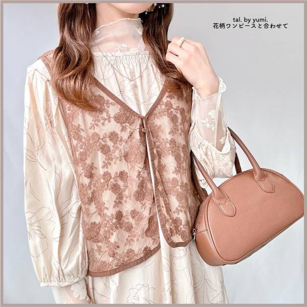 「我慢できずに購入」って♡【しまむら】色ち買い不可避！「レースベスト」