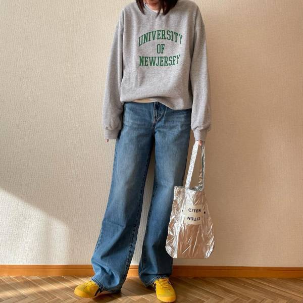 『逸品』見つけたーッ♡♡【ユニクロ】ヘビロテ確定！「ストレートジーンズ」