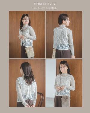 「大活躍間違いなし」だから迷わず「色ち買い」♡【しまむら】の”レースボレロ”は「一気におしゃ見えしてくれるから大好き」