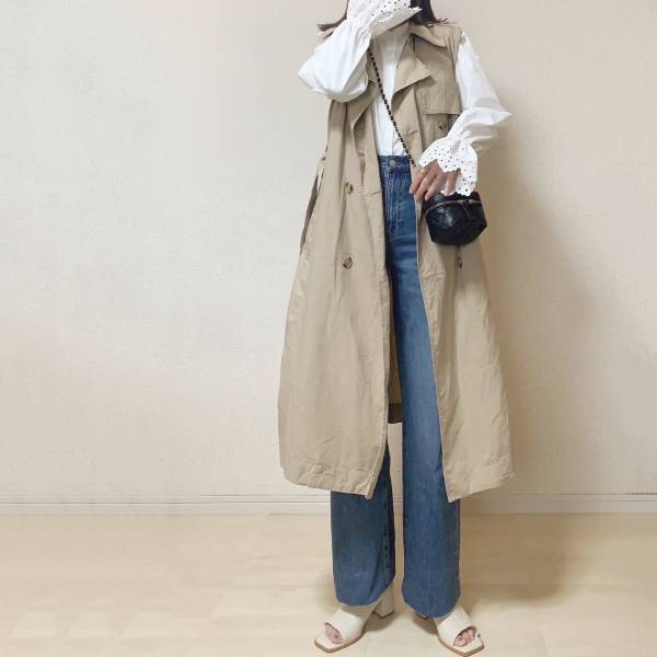 どんなコーディネートにも…相性抜群♡【GU】“ウルトラストレッチオープントゥブーツ”で春先取り！