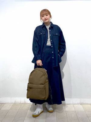 春っぽさ爆上がり♡【グローバルワーク】着回し方いろいろ！万能「デニムシャツ」