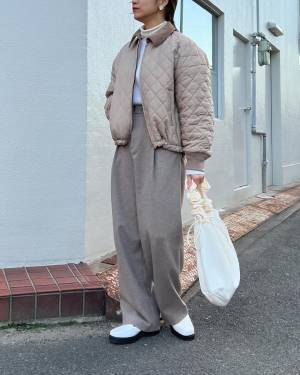 『シンプルなのにおしゃれ♡』【ユニクロ】「今っぽお手本コーデ」が可愛いッ♡