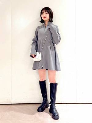 スタイルアップも期待♡ 大人見え【ミニワンピ】が可愛すぎる！