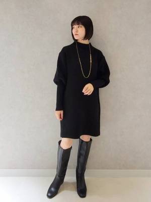 スタイルアップも期待♡ 大人見え【ミニワンピ】が可愛すぎる！