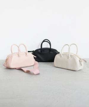 『買い足しバッグ』探すなら♡ ミニだけど収納力バッチリ【横長ボストン】