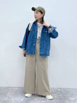 春の一軍に任命ッ！！♡【グローバルワーク】コーデの幅広がる！「デニムジャケット」