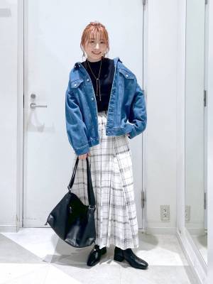 春の一軍に任命ッ！！♡【グローバルワーク】コーデの幅広がる！「デニムジャケット」