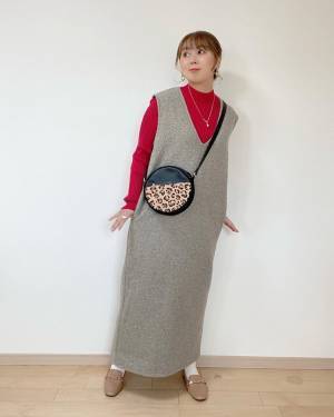 これは使える！！【しまむら】1枚は持っておきたい♡「ジャンパースカート」